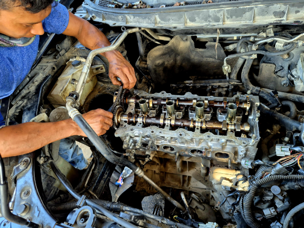 Engine repair service